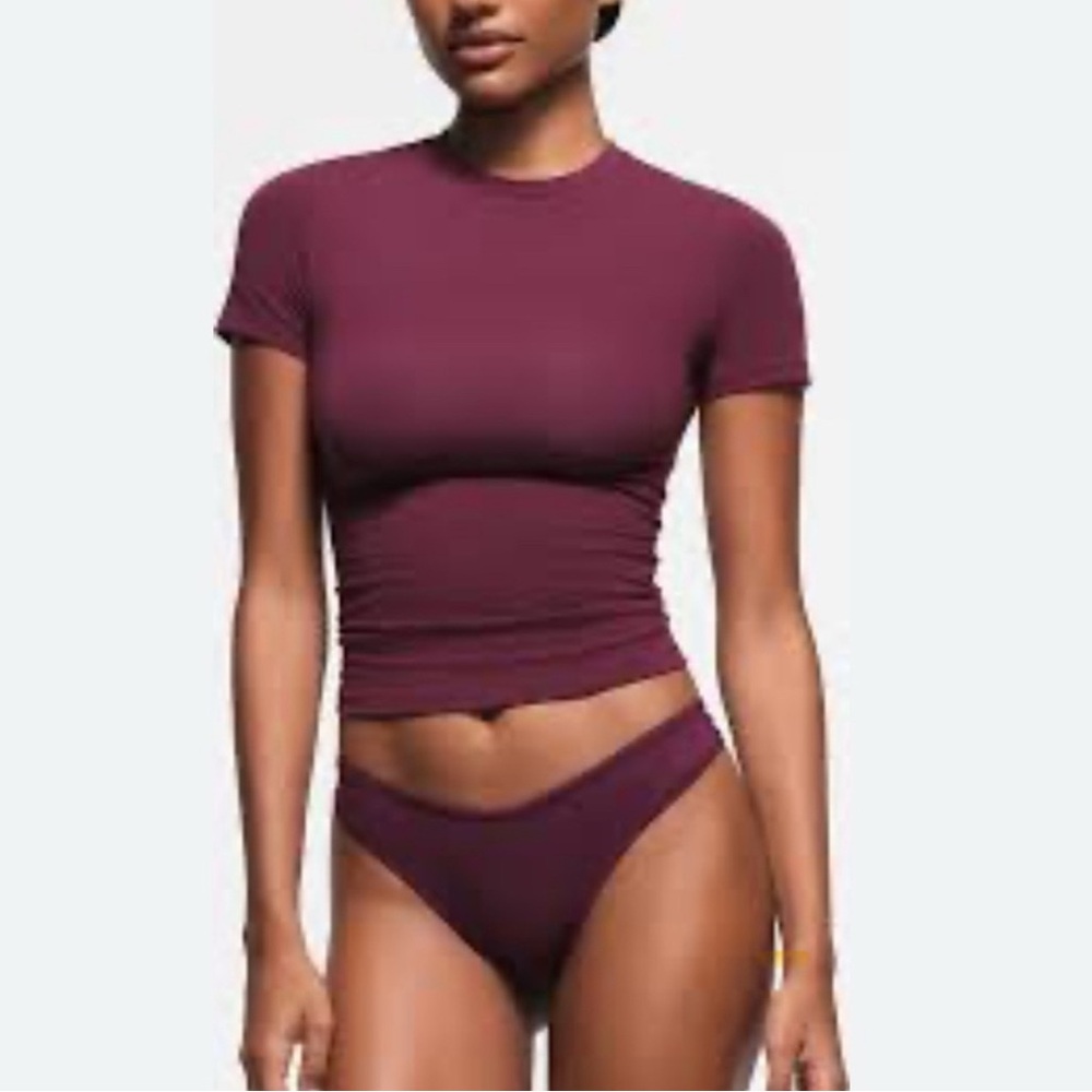 Skims Cotton Jersey T-Shirt